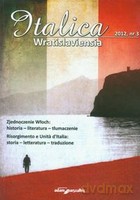 Italica Wratislaviensia 3/2012 - Justyna Łukaszewicz,
Davide Artico,
Katarzyna Biernacka-Licznar [KSIĄŻKA]