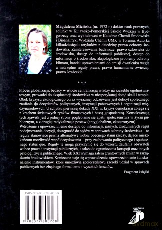 Udział społeczeństwa w ochronie środowiska. Instrumenty administracyjno-prawne - Magdalena Micińska [KSIĄŻKA]