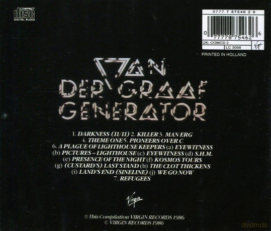 Van Der Graaf Generator: 1st Generation [CD]