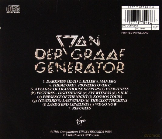 Van Der Graaf Generator: 1st Generation [CD]