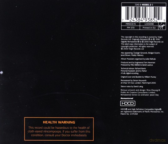 Mike Oldfield: Amarok [CD]