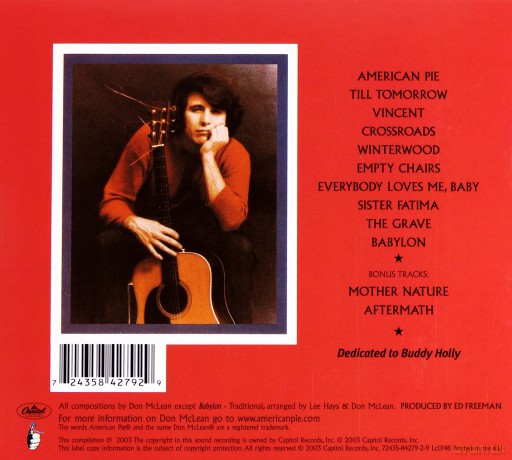 Mclean, Don: American Pie (remastered) [CD]