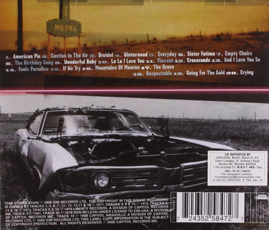 Mclean, Don: American Pie Greatest Hits [CD]
