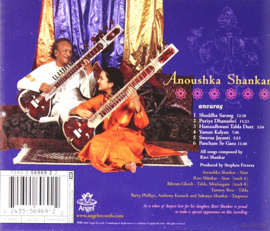 Shankar, Anoushka: Anourag [CD]