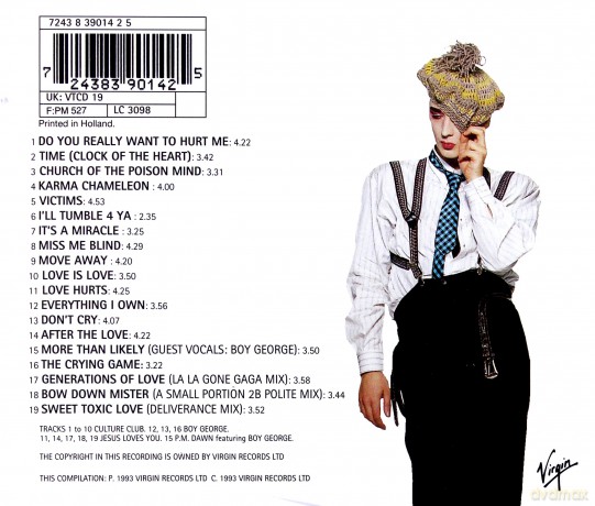 Boy George: At Worst...The Best Of Boy George And Cl [CD]