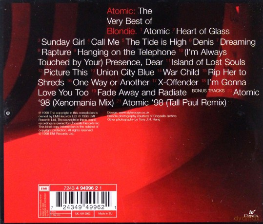 Blondie: Atomic - The Very Best Of... [CD]