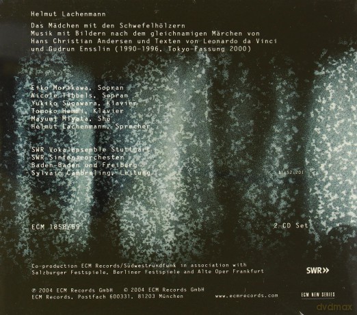 Lachenmann: Das Madchen Mit Den Schwefelholzern [CD]