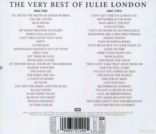 Julie London: Best Of [2CD]