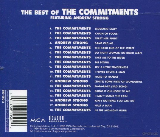 Soundtrack: Best Of The Commitments, Feat. Andrew Strong [CD]