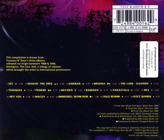 N'dour, Youssou: Best Of Youssou N'dour [CD]