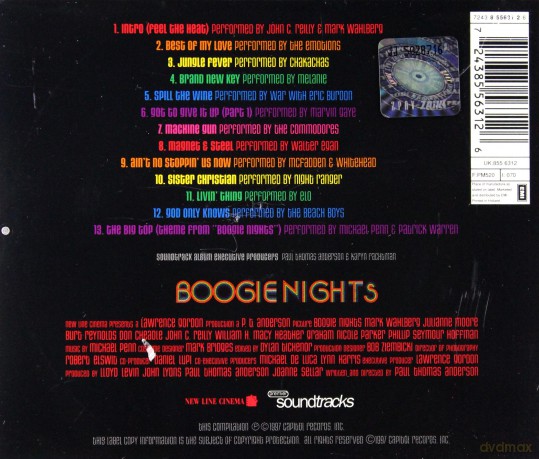 Boogie Nights soundtrack [CD]