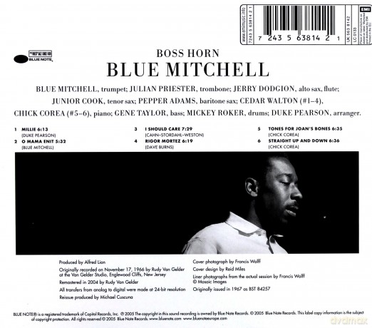 Mitchell, Blue: Boss Horn [CD]