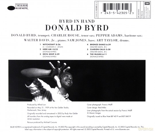 Byrd, Donald: Byrd In Hand [CD]