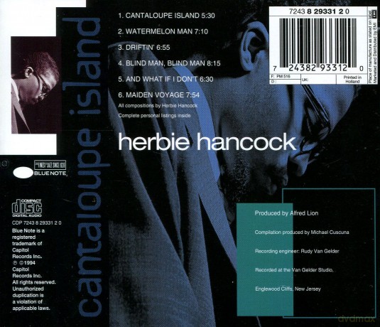 Hancock, Herbie: Cantaloupe Island [CD]