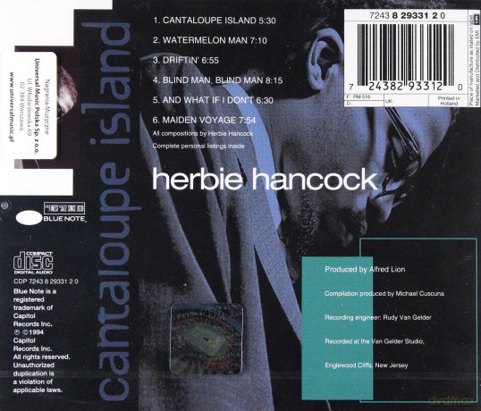 Hancock, Herbie: Cantaloupe Island [CD]
