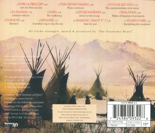 Sacred Spirit: Chants And Dances Of The Native Americans [CD]