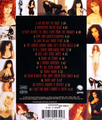 Cher: Cher's Greatest Hits 1965-1992 [CD]
