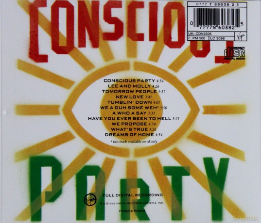 Marley, Ziggy & The Melody Makers: Conscious Party [CD]