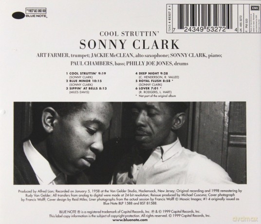 Sonny Clark: Cool Struttin` (rudy Van Gelder Remaster) [CD]