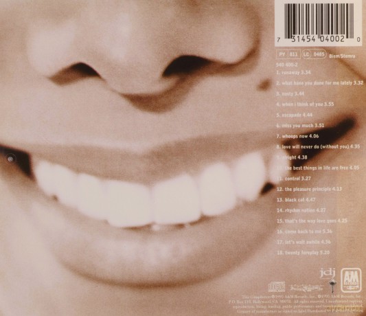 Jackson, Janet: Design Of A Decade 1986 - 1996 [CD]
