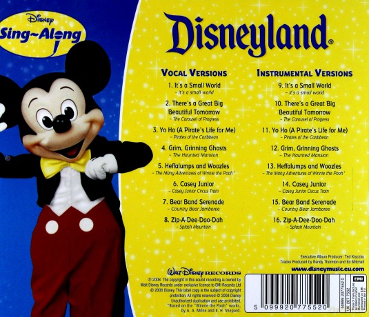 Various: Disneyland Sing-A-Long [CD]