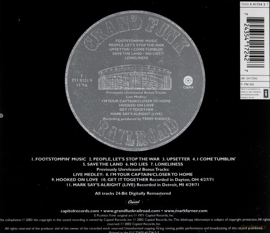 Grand Funk Railroad: E Pluribus Funk [CD]