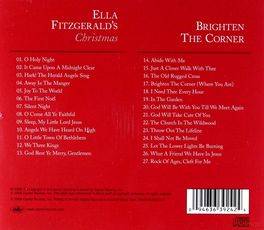 Fitzgerald, Ella: Ella Fitzgerald's Christmas [CD]