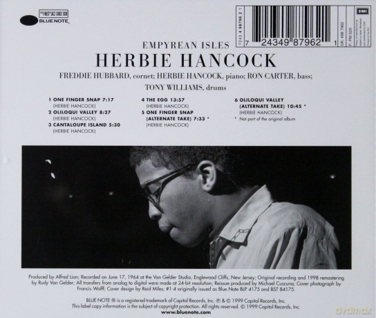 Hancock, Herbie: Empyrean Isles (rudy Van Gelder Remaster) [CD]