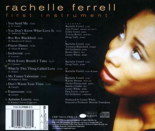 Ferrell, Rachelle: First Instrument [CD]