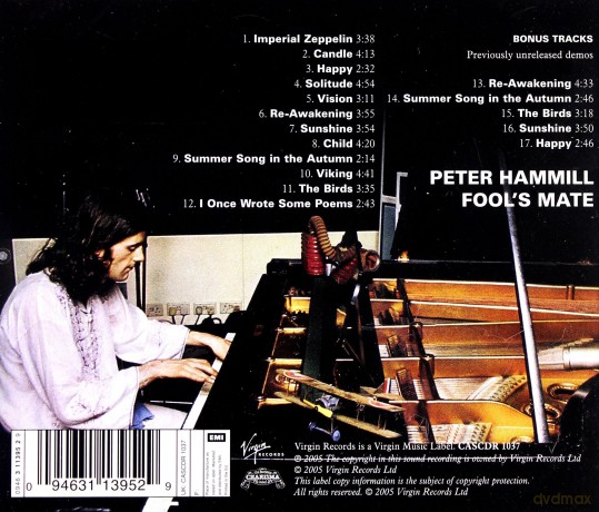 Hammill, Peter: Fool's Mate [CD]