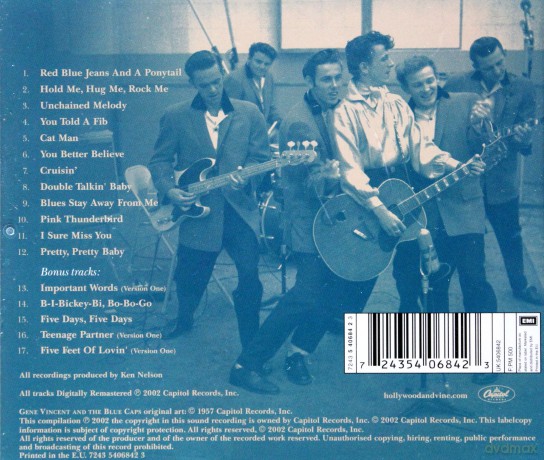 Vincent, Gene: Gene Vincent And His Blue Caps [CD]