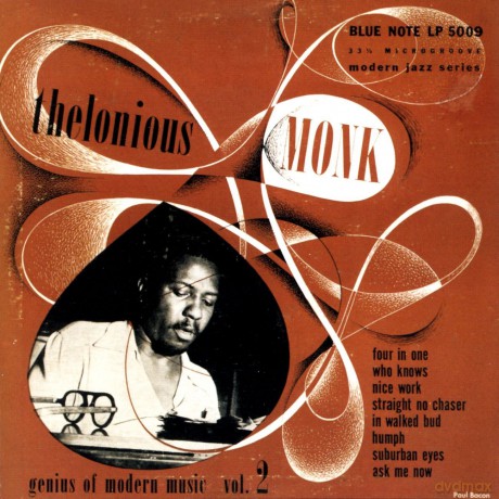 Monk, Thelonious: Genius Of Modern Music Vol 2 [CD]