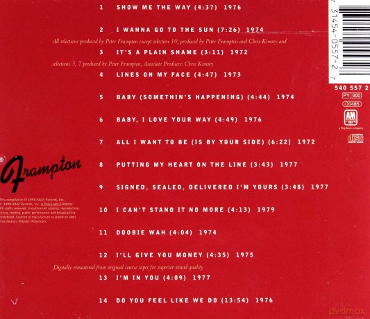 Frampton Peter: Greatest Hits [CD]