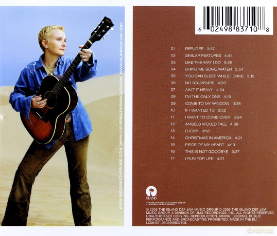Etheridge, Melissa: Greatest Hits - The Road Less Traveled [CD]