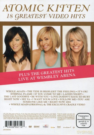 Atomic Kitten: Greatest Hits Live(Pal) [DVD]