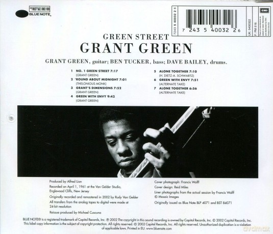 Green, Grant: Green Street [CD]