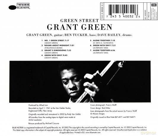 Green, Grant: Green Street [CD]