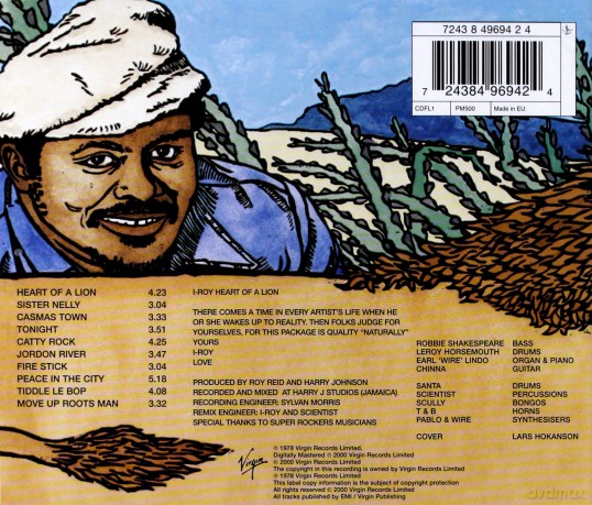I Roy: Heart Of A Lion [CD]