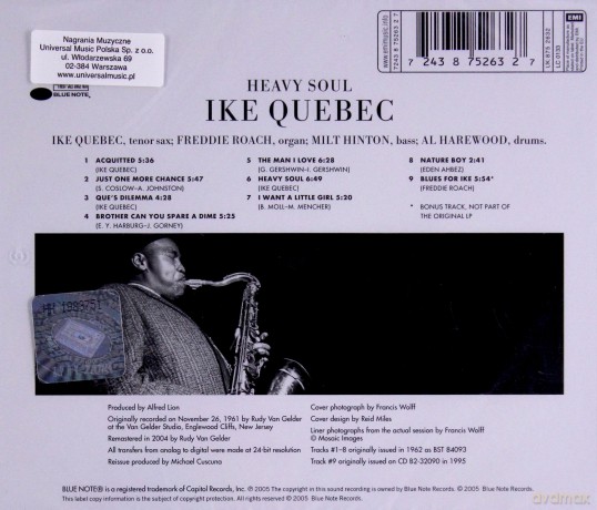 Quebec, Ike: Heavy Soul [CD]