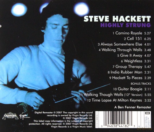 Hackett, Steve: Highly Strung [CD]