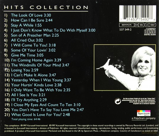 Springfield, Dusty: Hits Col [CD]