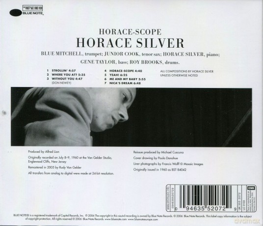 Silver, Horace: Horace - Scope (rvg) [CD]
