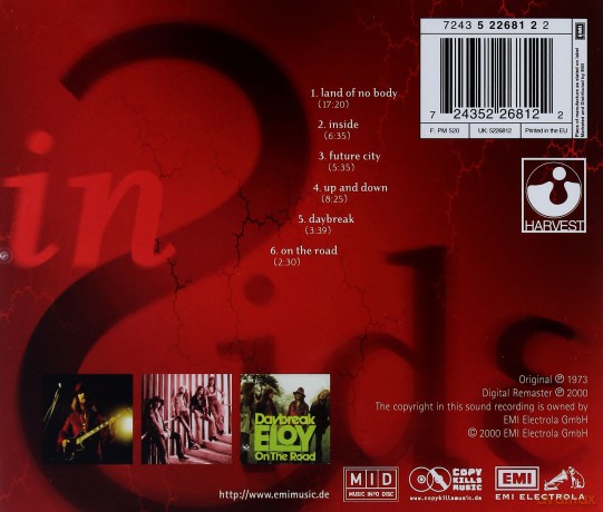 Eloy: Inside [CD]
