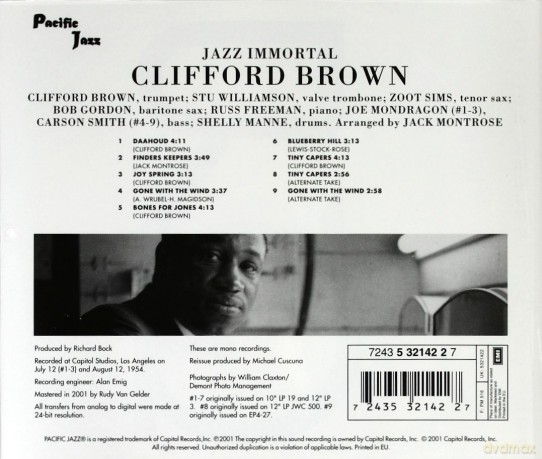 Brown, Clifford: Jazz Immortal [CD]