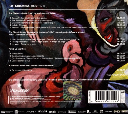 Kolekcja Muzeum Narodowego: Strawinski [CD]