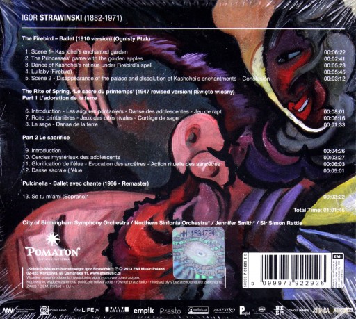 Kolekcja Muzeum Narodowego: Strawinski [CD]