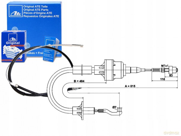 Włącznik elektromagnetyczny, rozrusznik DT Spare Parts 1.21396 Mercedes