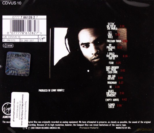 Lenny Kravitz: Let Love Rule [CD]