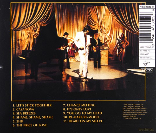 Bryan Ferry: Let's Stick Together [CD]