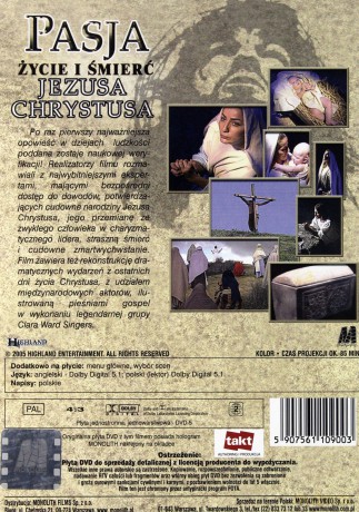 Pasja - życie i śmierć Jezusa Chrystusa (wydanie z gazety) [DVD]